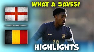 England u19 vs Belgium  u19 Euro Championship Qualifiers  Highlights 19112024 [upl. by Loredo840]