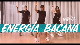 Baile fitness Energia Bacana Sebastian Yatra Menea coreografía fitness [upl. by Aikas]