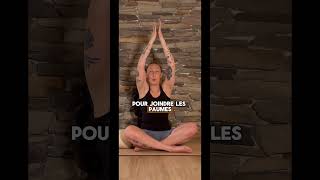 Extrait de Yin Yoga  posture de l’enfant ✨ yoga yinyoga [upl. by Nayk]