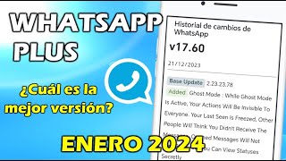 NUEVO WHATSAPP PLUS Ultima Versión  Whatsapp Plus Extremo  Ultimo Whatsapp Plus 2024 [upl. by Della97]