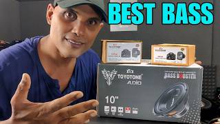 Unbelievable Bass at a Budget Price Toyotone 10Inch Subwoofer Review [upl. by Abigail]