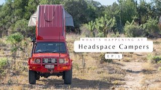 Whats happening at headspace campers Ep 1 Rare Factory Red Troopy – Premium Roof Conversion [upl. by Elberta]