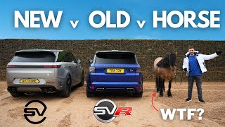 Range Rover Sport SV v SVR The Ultimate SUV FaceOff [upl. by Elladine]