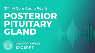 Posterior Pituitary Gland  Endocrinology Section  MedStudy Internal Medicine Core Audio Pearls [upl. by Hehre280]