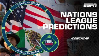 Nations League PREDICTIONS Is USMNT vs Mexico the dream final  ESPN FC [upl. by Riane]