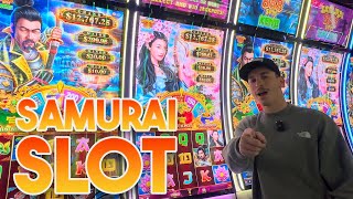 Playing The New Samurai 888 Slot Machine At Coushatta Casino Resort [upl. by Engel]