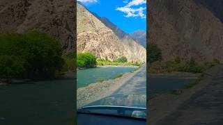 Drive riverside scenic view bluewater relaxing landscape travel river view mountain view [upl. by Asilak]