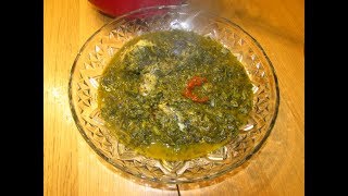 Congolese Pondu Cassava Leaves amp Ngolo VarietyCuisine [upl. by Lammond884]