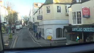 Foxy having a ride on Brighton and Hove bus route 7 in East Sussex 26th November 2024 pt2 [upl. by Hazen]