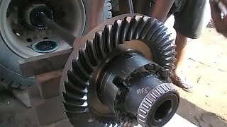 Differential Tail Crown Setting  Tata Truck Tail Pinion amp Bearing Replace Part 2 [upl. by Anitroc]