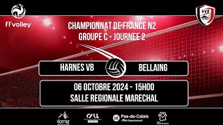 Harnes VB  Bellaing 🏐🇫🇷 N2 2425 J02 [upl. by Xuagram]