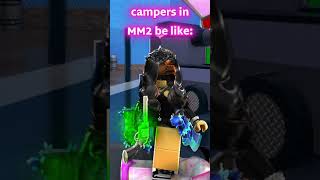 campers in mm2 be like 😠 yksacrificechris roblox murdermystery2 mm2 robloxedit [upl. by Nolak384]