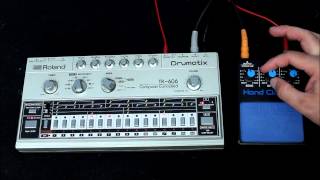 Boss HC2 Hand Clapper Sound Demo with Roland TR606 [upl. by Colwen]