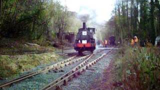 First Steam Train Movements on the Nantmawr Branch in over 40 years [upl. by Marshal582]