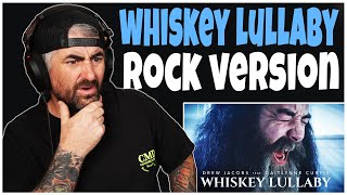 Whiskey Lullaby  DREW JACOBS feat CaitlynneCurtis  Rock Artist Reaction [upl. by Darrow]