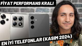 FİYAT PERFORMANS KRALI EN İYİ TELEFONLAR  KASIM 2024 [upl. by Nylirrehs]