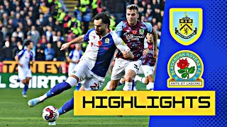 Burnley VS Black Burn  Highlights  England Championship  31 August 2024 [upl. by Nyladnek]