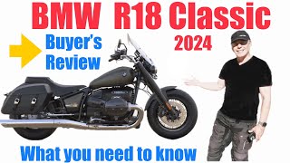 BMW R18 Classic review 2024 Wow this is certainly not a generic cruiser 75 [upl. by Anagnos523]