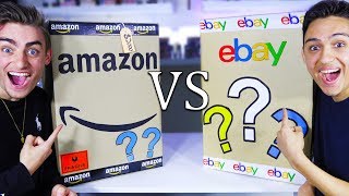 AMAZON MYSTERY BOX VS EBAY MYSTERY BOX OMG XBOX SERIES X EPIC CHALLENGE  GIVEAWAY [upl. by Eirotal]