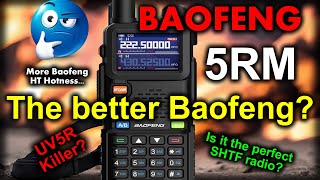 Baofeng 5RM Radio Overview [upl. by Ecnaled992]