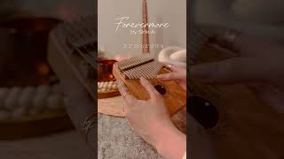 Forevermore by Side A 🪷  easy kalimba tabs for beginners [upl. by Niattirb]