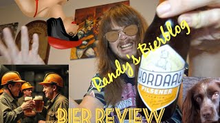 Randys Bierblog  Kordaat Pilsener Bier Review [upl. by Modnarb]