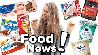 YEEAH FOOD NEWS 🍫🍪 🍽 So viele NEUHEITEN gibts JETZT ❤️ LIVE TEST  Alpro Kitkat Quäse etc [upl. by Yeffej]