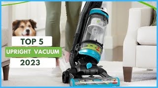 TOP 5 Best Upright Vacuum Of 2023  Reviews amp Buyers Guide [upl. by Llekcor]