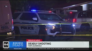 Fatal shooting of Fort Lauderdale woman under investigation [upl. by Normac811]