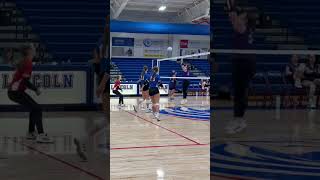 setter hitter connection 🫡volleyball setter quick [upl. by Riccardo]