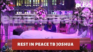 TB JOSHUA FUNERAL TB Joshua laid in state at Synagogue Church [upl. by Bowyer]