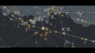 Live ATC Jakarta Area WIii W APP  119750 [upl. by Ogaitnas208]