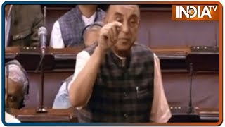 Subramanian Swamy says Indiras assassination had nothing to do with SPG Bill  IndiaTV News [upl. by Azilem]