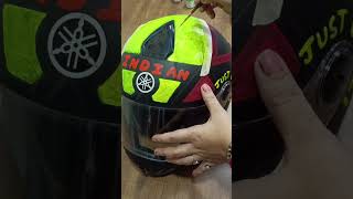 Helmet painting  Neon color Home art🎨🎭 [upl. by Aeiram]