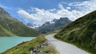 EMTB Ischgl  SilvrettaStausee  Wiesbadener Hütte  HDR  Dolby Vision 4k 60fps 090821 [upl. by Eduino]