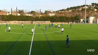 Coupe de Provence Séniors G Carnoux FC 1 vs ES La Ciotat 0 le 28 01 24 [upl. by Ennairrac]