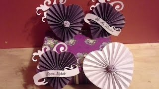 How To Make A Heart Rosette With Or Without A Border Template [upl. by Margo]