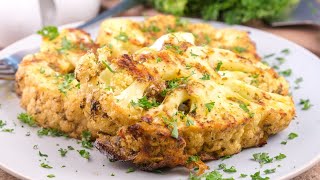 Keto Cauliflower Steak Recipe A Flavor Explosion with Creolespiced Butter [upl. by Noirb]