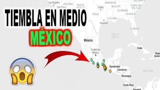 ALERTA SISMICA Tiembla en Medio México 10 11 12 13 De Abril 2018  Terremoto En México Abril y Mayo [upl. by Williamsen]