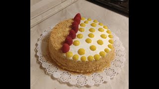 Torta alla crema pasticcera e frutti di bosco [upl. by Eahsal]