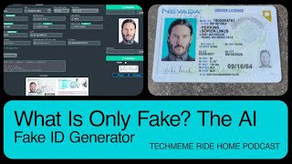 What Is OnlyFake Its An AI Fake ID Generator  Techmeme Ride Home Podcast [upl. by Cantu231]