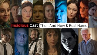 INSIDIOUS 2023  All Cast Then and Now entertainment [upl. by Asp]