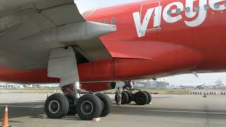 VietJet A330343 VNA816 parked on 601 and walk around RCTP 241018 [upl. by Ojybbob]