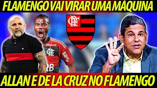 IMPRENSA de QUEIXO CAÍDO com os NOVOS REFORÇOS do FLAMENGO  quotMENGÃO ESTÁ MONTANDO uma MÁQUINA quot [upl. by Maer]