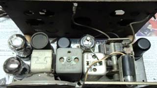 Zenith 5D610 Table Radio Restoration  Part 1 [upl. by Drawde]