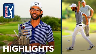 Akshay Bhatias winning highlights from Valero Texas Open  2024 [upl. by Cirederf]