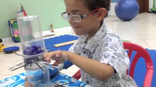 Constraint induced movement therapy  Cerebral Palsy Brazil [upl. by Enyrhtak]