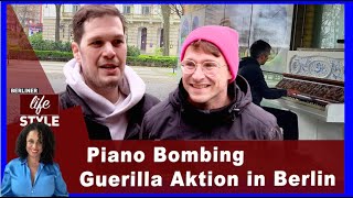 Piano Bombing  ein Piano geht auf Reise und darf von Dir gespielt werden [upl. by Samanthia]