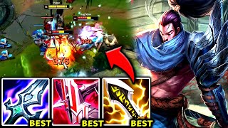 YASUO TOP IS BACK 1V5 THE WHOLE GAME WITH EASE NEW  S14 YASUO GAMEPLAY Season 14 Yasuo Guide [upl. by Lanuk]