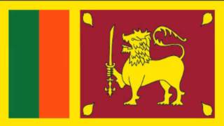 Sri Lanka Flag and Anthem [upl. by Pascha617]